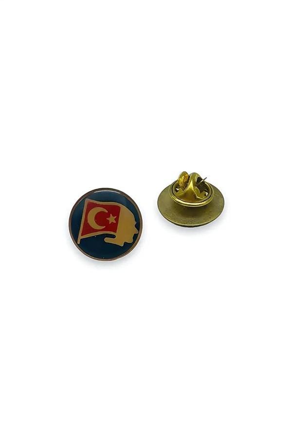 Alsepeteavm Atatürk Rozeti-(Gökmavi) (30'lu) - Image 1