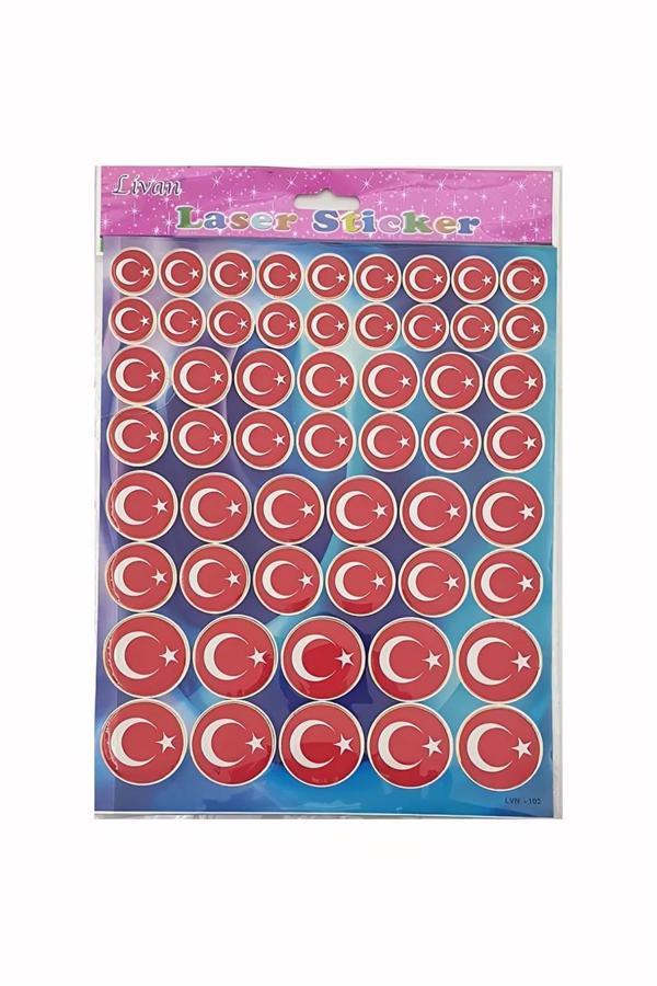 Alsepeteavm Laser Sticker Bayrak - Image 1