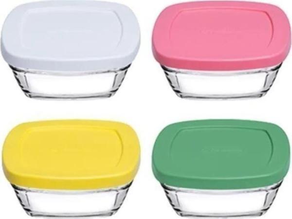 Paşabahçe Pudding 4'lü Saklama Kabı 96840 - Image 1