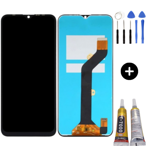 Tecno Spark 8 Uyumlu HK Lcd Ekran Dokunmatik + Montaj Seti - Image 1