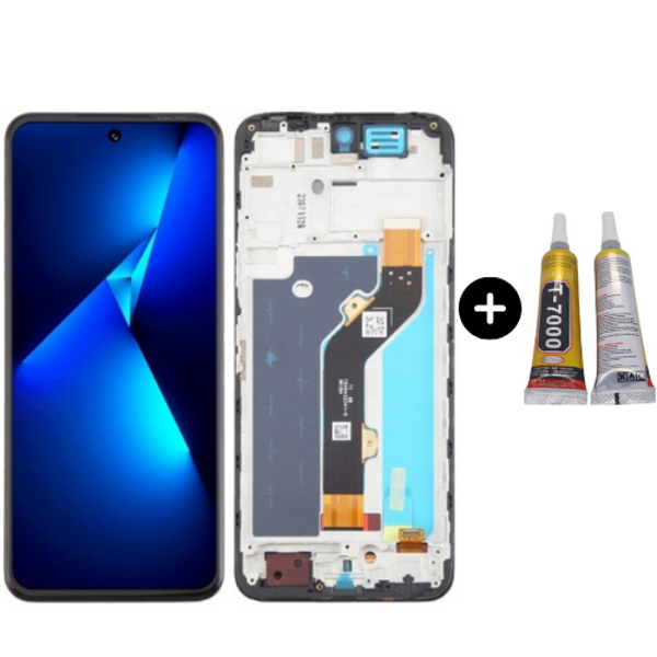 Tecno Pova Neo 3 Uyumlu Çıtalı Lcd Ekran Dokunmatik + B7000 - Image 1