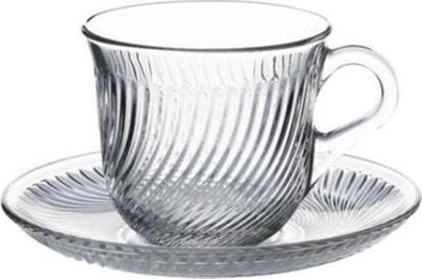 Paşabahçe Marmara 6 Kişilik Çay Nescafe Fincan Takımı 97768 - Image 1