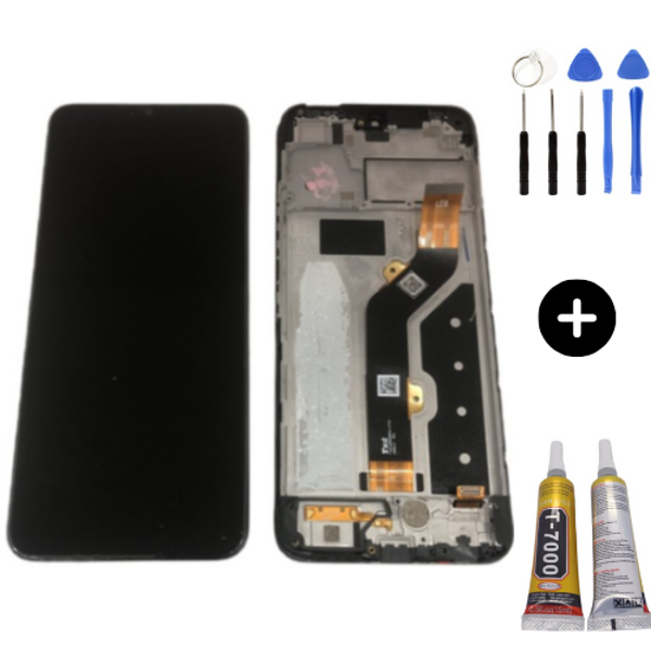Tecno Pova 6 Neo Uyumlu Servis Lcd Ekran Dokunmatik + Montaj Seti - Image 1
