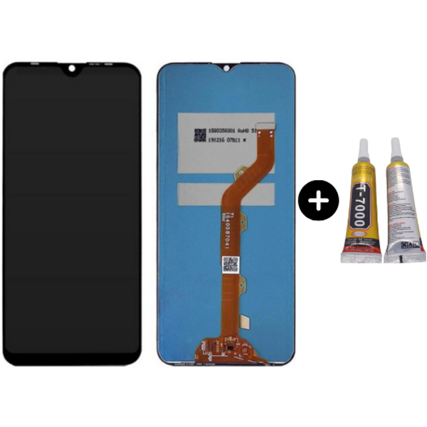 Tecno Spark 4 Lite Uyumlu Servis Lcd Ekran Dokunmatik + B7000 - Image 1