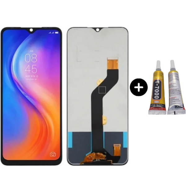 Tecno Spark 6 Air Uyumlu HK Lcd Ekran Dokunmatik + B7000 - Image 1