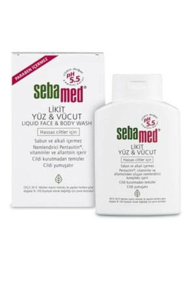 Sebamed Yüz Vücut 200Ml Likit Yüz & Vücut Temizleyici - Image 1
