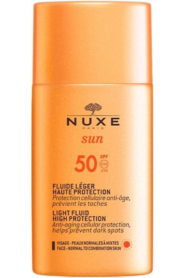 Nuxe Sun Fluide Hafif Yapılı Yaşlanma Ve Leke Karşıtı Güneş Kremi Spf50 50 Ml-1.6Fl.Oz/Gemzc<146232+ - Image 1