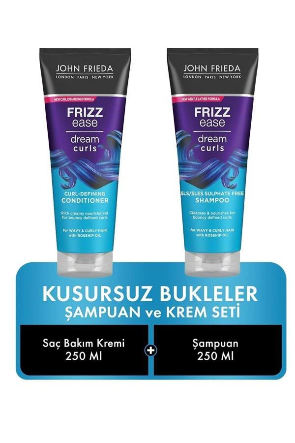 John Frieda Kusursuz Bukleler Saç Bakım Kremi Ve Şampuanı 250 Ml - Image 1