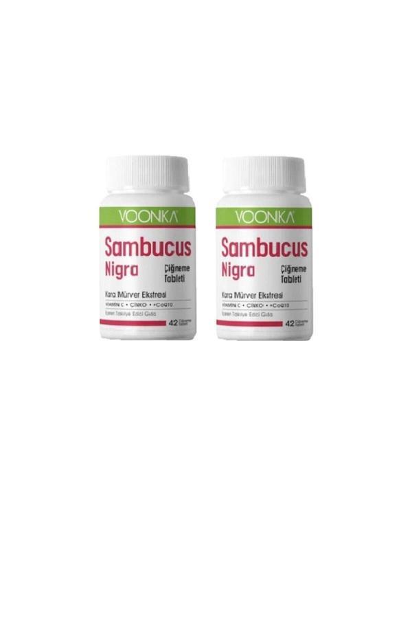 Voonka Sambucus Nigra 42 Çiğneme Tableti 2 Adet - Image 1