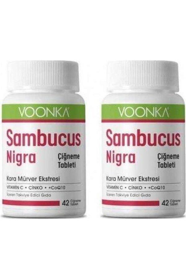 Voonka Sambucus Nigra Çiğneme Tableti 42 Adet X 2 Adet - Image 1