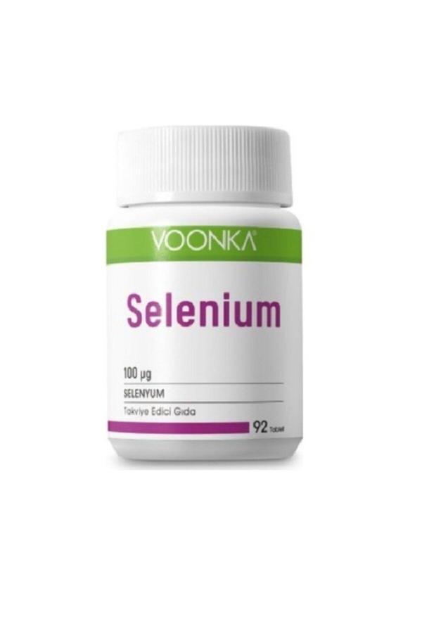 Voonka Selenium Besin Ve Gıda Takviyesi 92 Tablet - Image 1