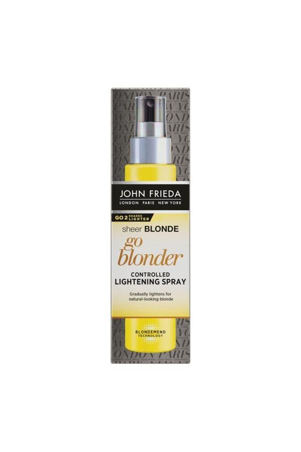 John Frieda Sheer Blonde Sarı Saçlar Için Renk Açıcı Sprey 100 Ml - Image 1