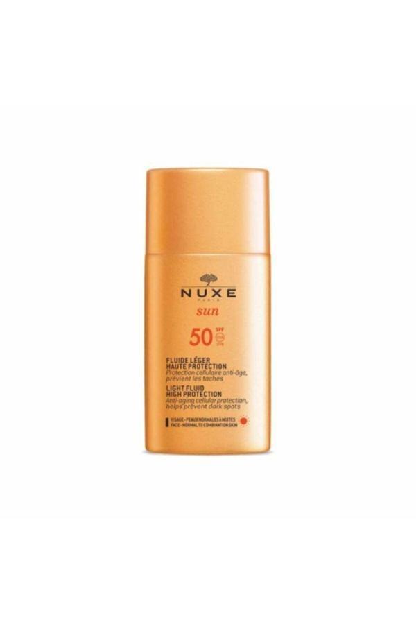Nuxe Sun Light Fluid Yüz Güneş Kremi Spf50 50Ml - Image 1