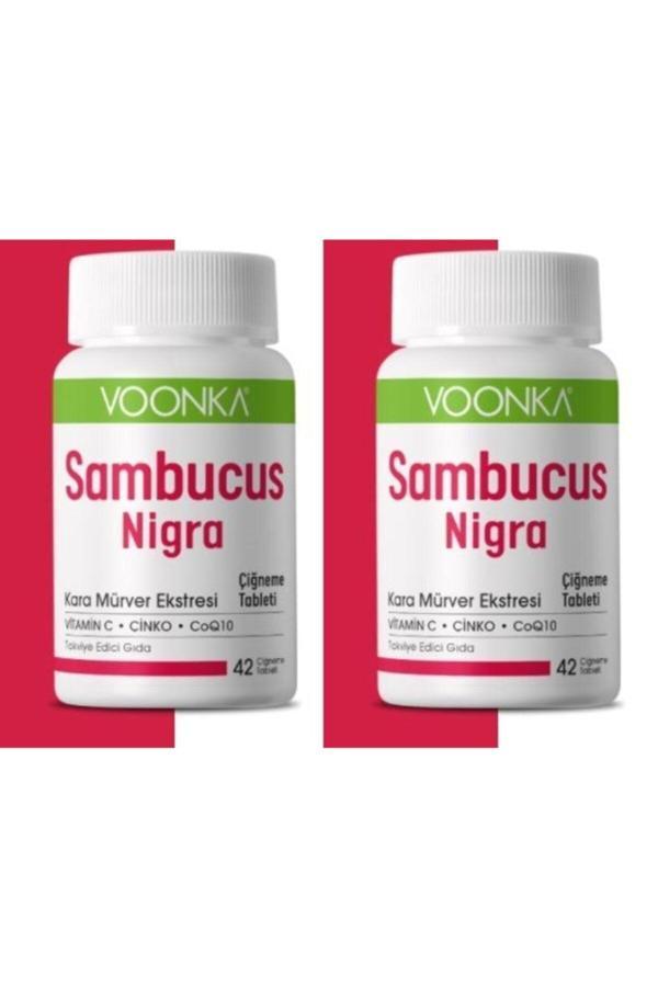 Voonka Vitamin C Çinko Q10 Ve Karamürver Ekstreli 42 Çiğneme Tableti*2 Adet - Image 1