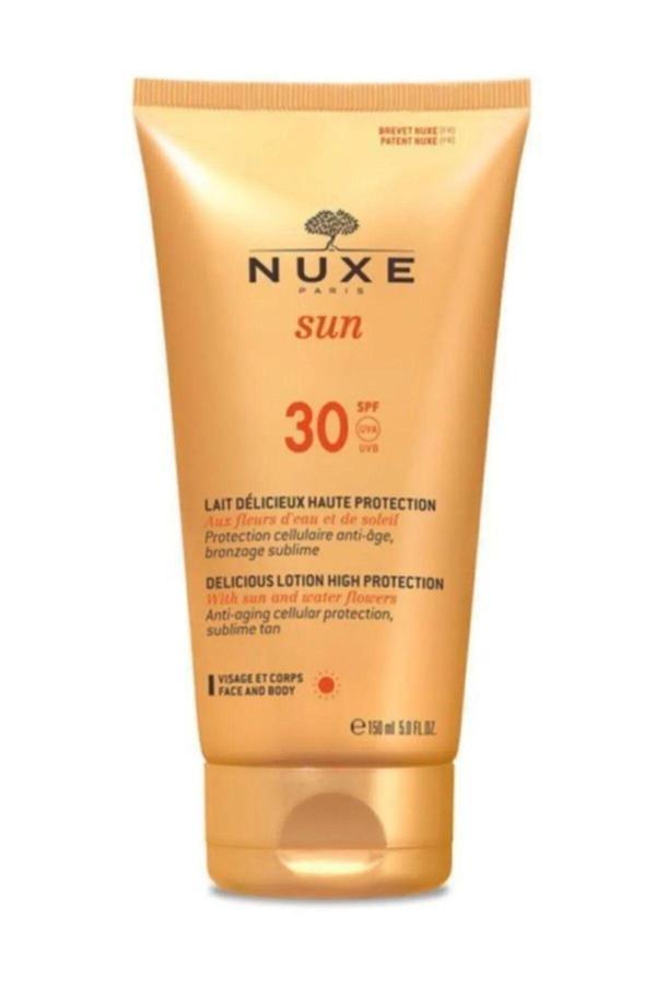 Nuxe Sun Spf 30 Lait Delicieux Protection 150 Ml Güneş Koruyucu Yüz Ve Vücut Sütü - Image 1