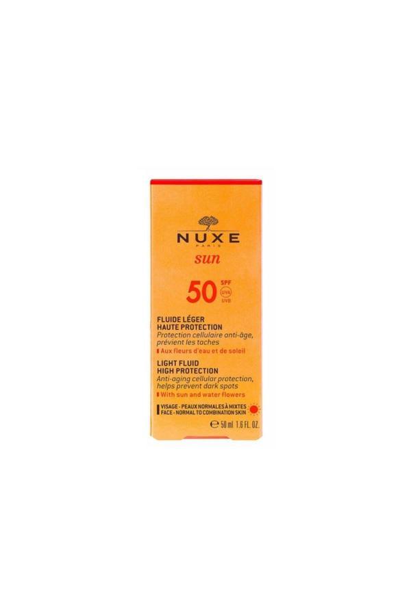 Nuxe Sun Spf50 Light Fluid Güneş Kremi 50 Ml - Image 1