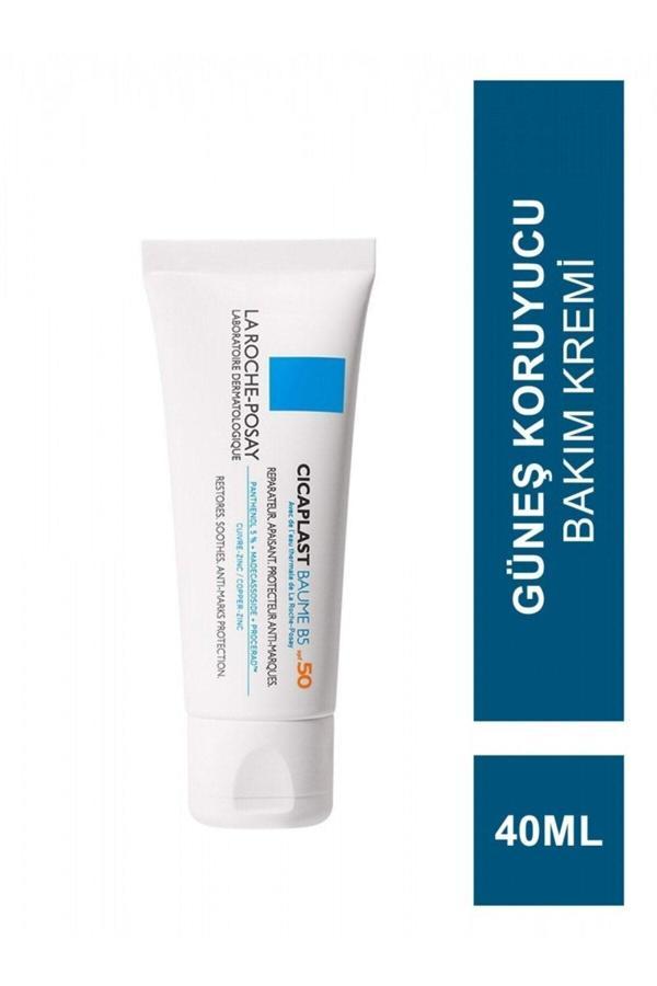 La Roche-Posay Cicaplast Baume B5 - Tahriş Olmuş Ciltler İçin Spf 50 Korumalı Cilt Onarıcı Yüz, Vücut Balsamı 40 Ml - Image 1