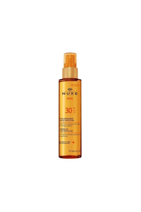 Nuxe Tanning Sun Oil High Protection Sp F30 Face&Body Güneş Yağı 150 Ml - Image 1