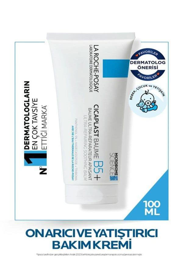 La Roche-Posay Cıcaplast Baume B5+ Onarıcı Ve Yatıştırıcı Bakım Kremi-100 Ml - Image 1