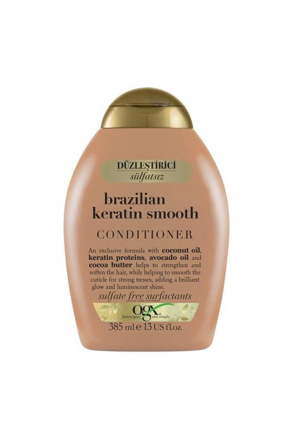 OGX Sülfatsız Kabaran Saçlar İçin Yatıştırıcı Düzleştirici Saç Kremi 385 Ml - Image 1