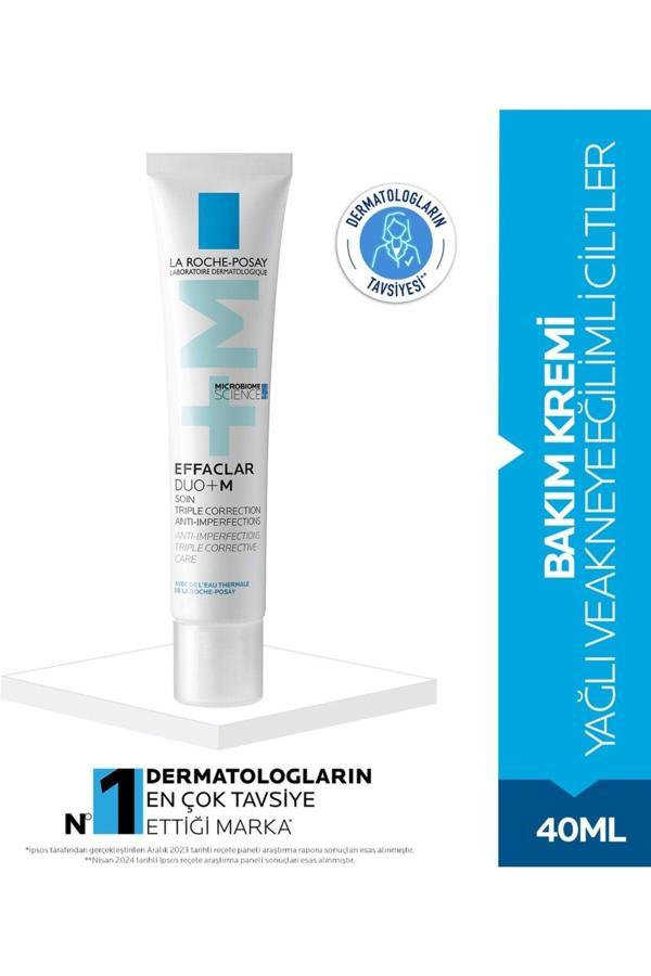 La Roche-Posay Effaclar Duo M Yağlı Ve Akneye Eğilimli Ciltler Yüz Bakım Kremi 40 Ml - Image 1