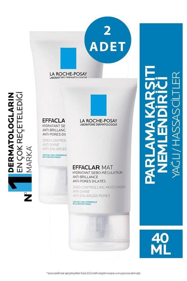 La Roche-Posay Effaclar Mat 40 Ml 2 Adet - Image 1