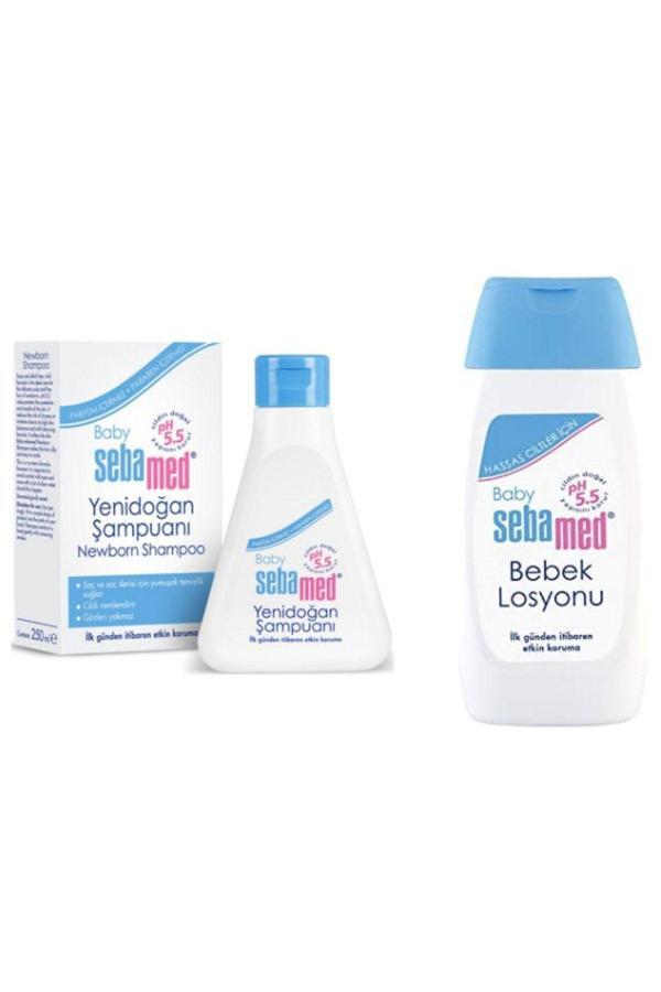 Sebamed Bebek Losyonu 200 Ml - Baby Yenidoğan Şampuanı 250 Ml - Image 1