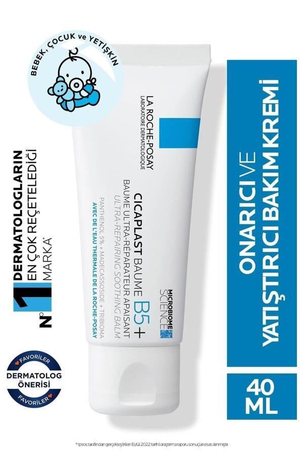 La Roche-Posay Hassas Ciltler İçin Cicaplast Baume B5 Onarıcı Ve Yatıştırıcı Bakım Kremi 40Ml.. - Image 1