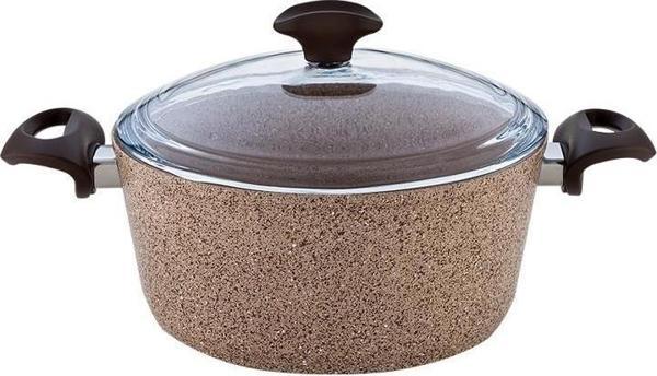 Falez Creamy Granit 24 cm Derin Tencere - Image 1