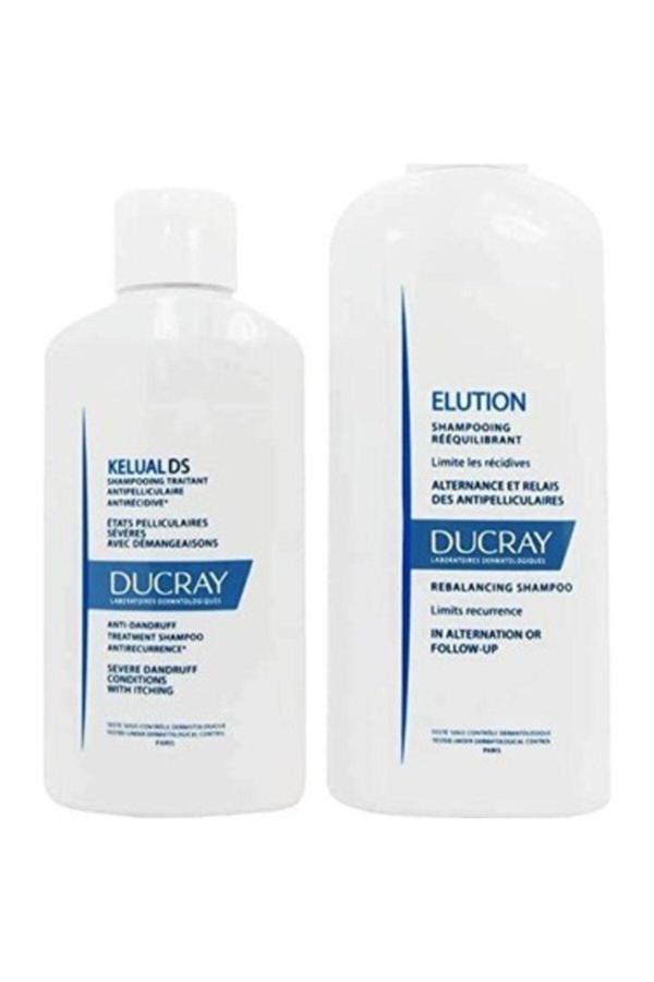 Ducray Kelual Ds Şampuan 100 Ml + Elution Şampuan 200 Ml - Image 1