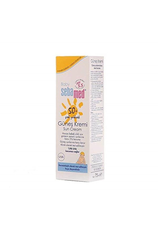 Sebamed Sun Care Bebek Güneş Koruyucu Krem Spf 50 75 Ml - Image 1