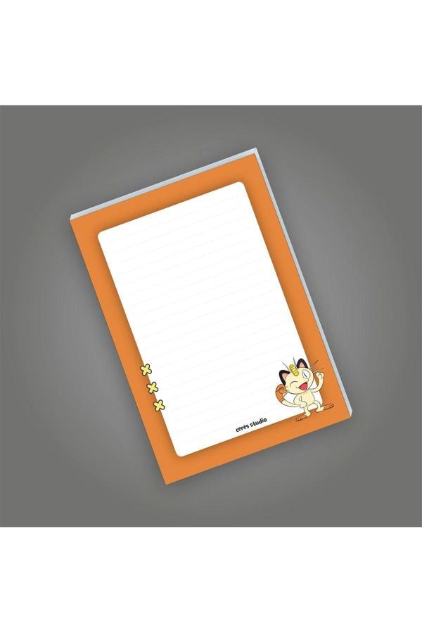Pokemon Not Defterleri | Notepad | Bloknot | A5 (14x20cm) 40 Sayfa Not Defteri - Image 1