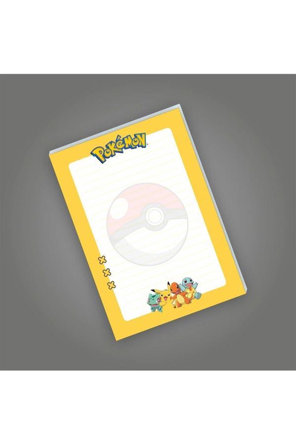 Pokemon Not Defterleri | Notepad | Bloknot | A5 (14x20cm) 40 Sayfa Not Defteri - Image 1