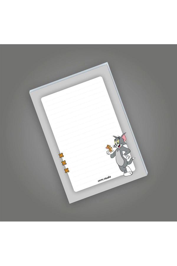 Tom ve Jerry Not Defterleri | Notepad | Bloknot | A5 (14x20cm) 40 Sayfa Not Defteri - Image 1