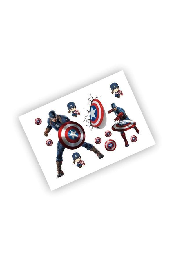 Captain America Sticker Kaptan Amerika - Image 1