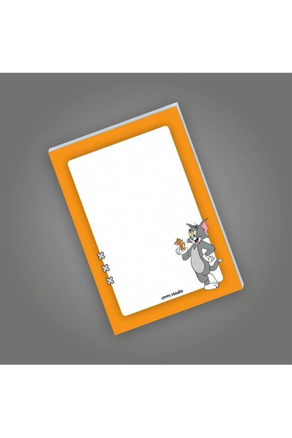 Tom ve Jerry Not Defterleri | Notepad | Bloknot | A5 (14x20cm) 40 Sayfa Not Defteri - Image 1
