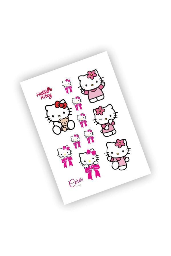 Hello Kitty Sticker Etiket - Image 1