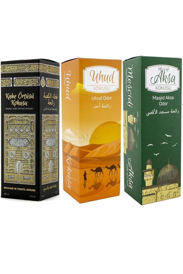 Kabe Örtüsü kokusu Uhud Kokusu Mescidi Aksa Kokusu Sprey 400 Ml. - Image 1