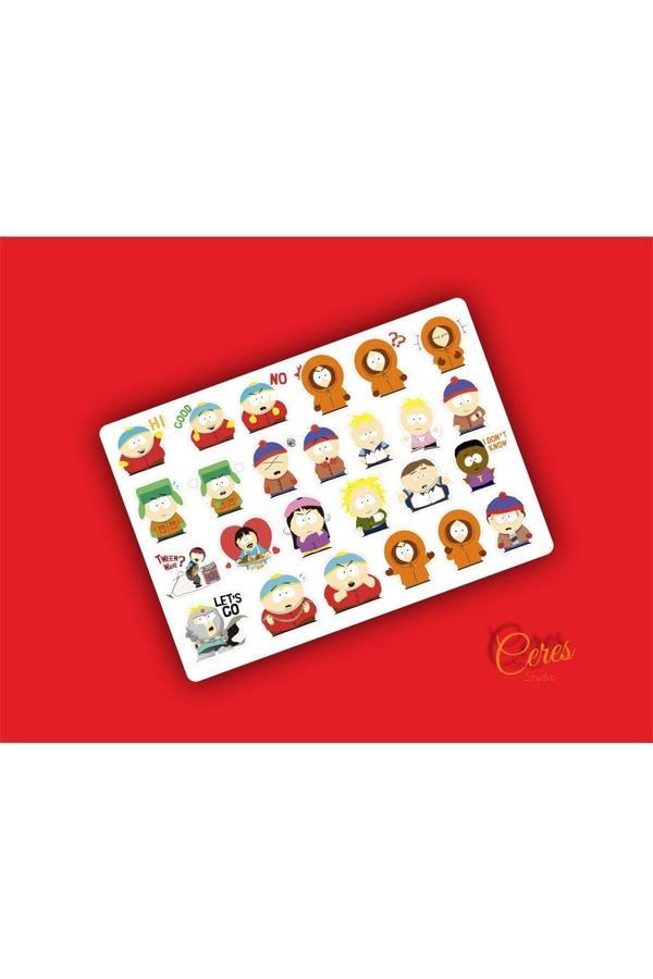 Southpark Sticker - 25 Etiket - Image 1