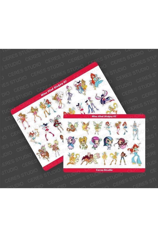 Winx Club 2 Sticker Etiket Çıkartma - 2 Sayfa 39 Etiket - Image 1