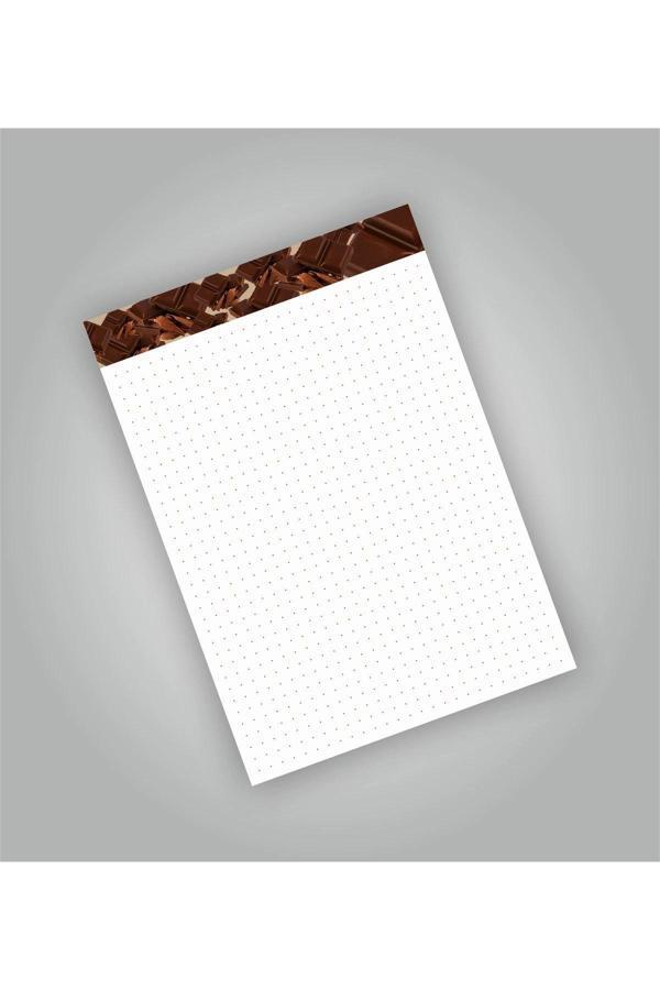 Çikolata Serisi Not Defterleri | Notepad | Bloknot | A5 (14x20cm) 50 Sayfa Not Defteri - Image 1