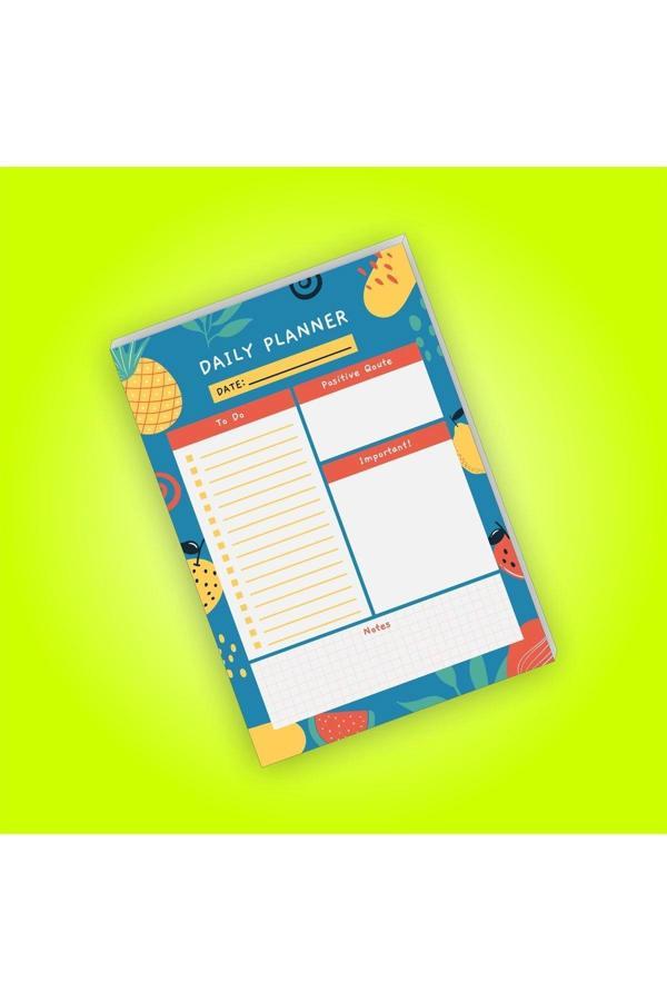Günlük Planlayıcı | Daily Planner | Notepad | Notebook | Not Defteri | A5 Bloknot - Image 1