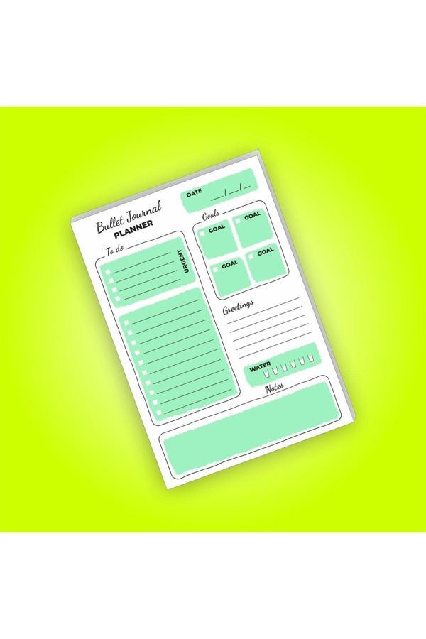 Günlük Planlayıcı | Daily Planner | Notepad | Notebook | Not Defteri | A5 Bloknot - Image 1