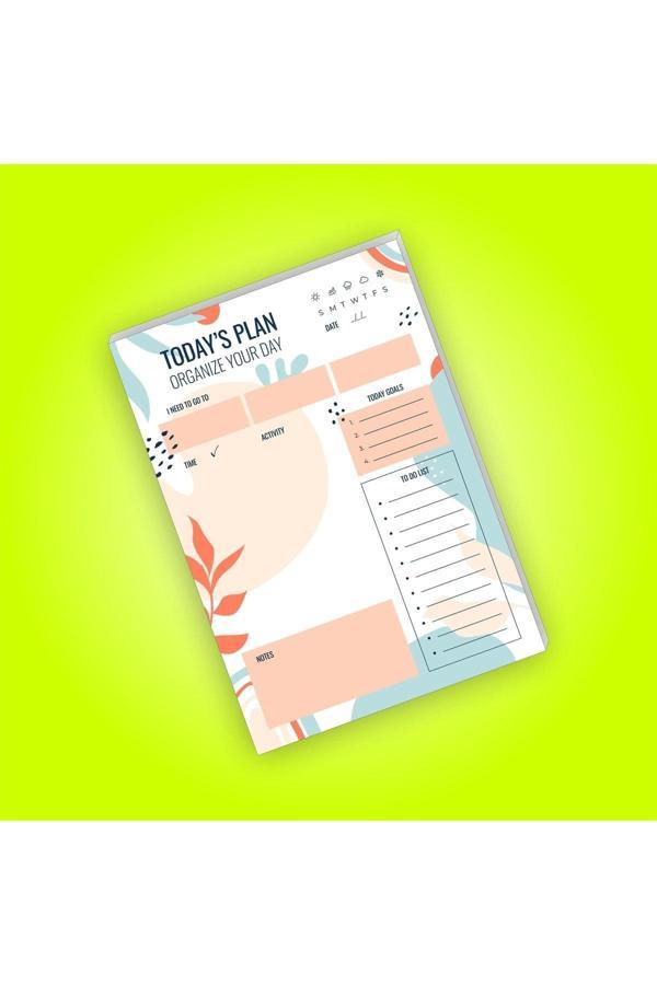 Günlük Planlayıcı | Daily Planner | Notepad | Notebook | Not Defteri | A5 Bloknot - Image 1