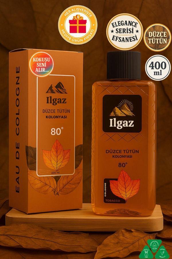 Ilgaz Düzce Tütün Kolonyası 80 Derece 400 Ml | Elegance Series - Image 1