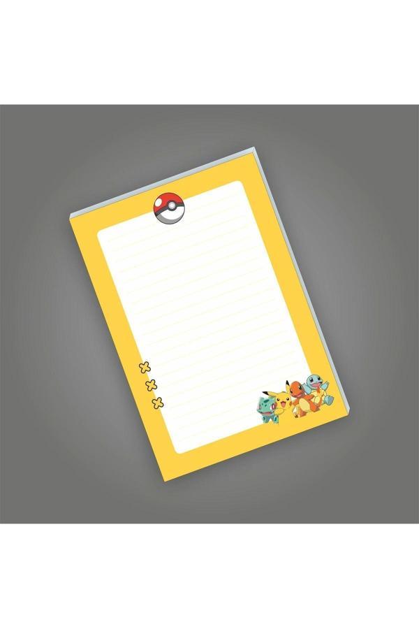 Pokemon Not Defterleri | Notepad | Bloknot | A5 (14x20cm) 40 Sayfa Not Defteri - Image 1