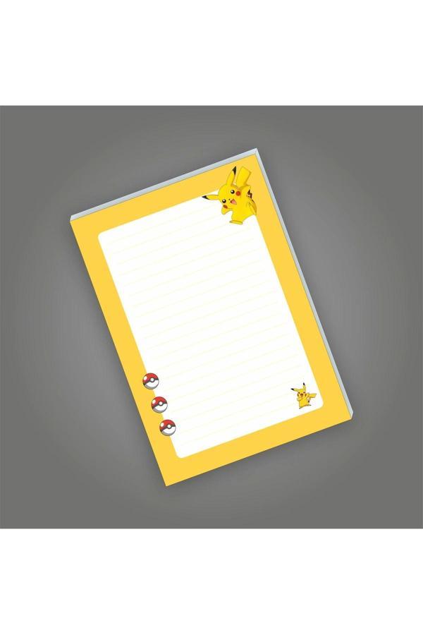 Pokemon Not Defterleri | Notepad | Bloknot | A5 (14x20cm) 40 Sayfa Not Defteri - Image 1