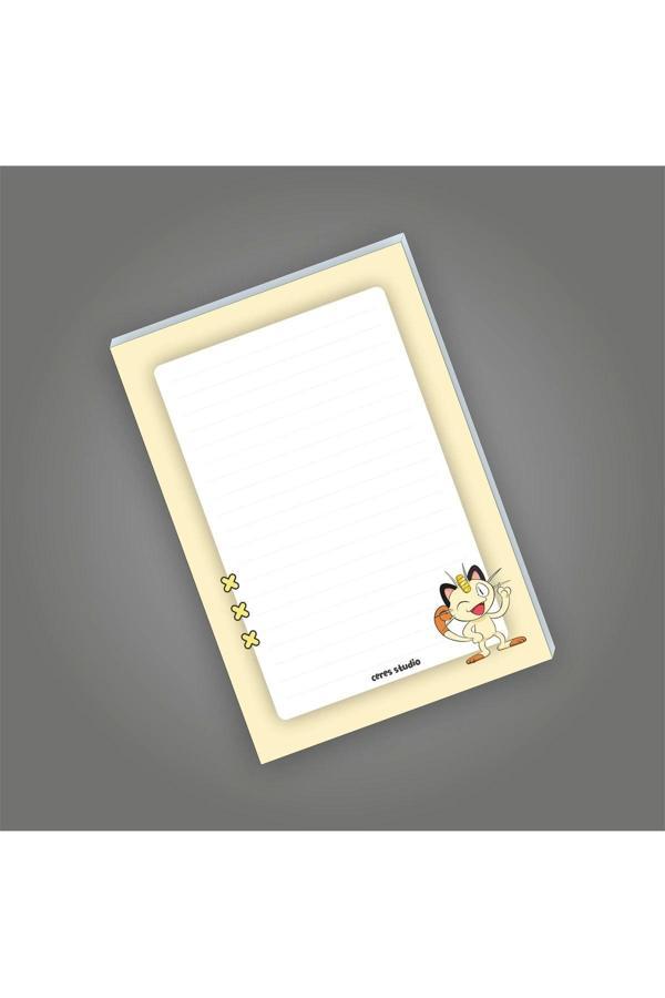 Pokemon Not Defterleri | Notepad | Bloknot | A5 (14x20cm) 40 Sayfa Not Defteri - Image 1