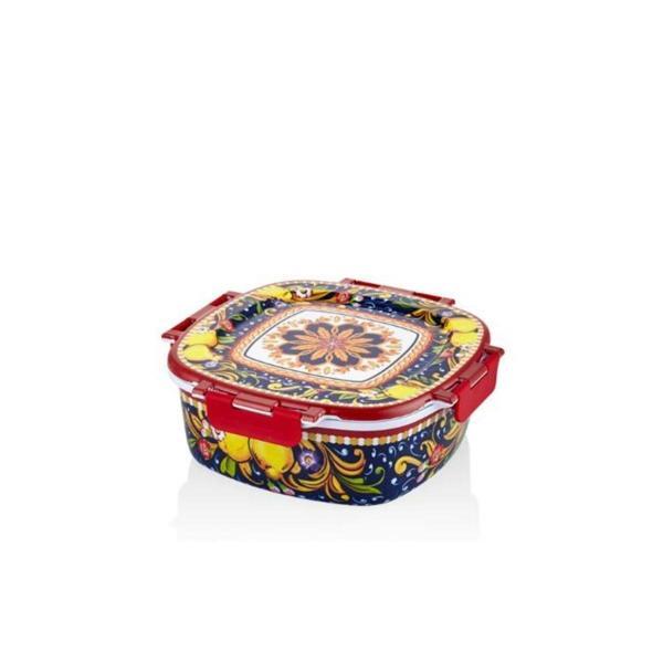 Lamedore Flavor Büyük Kare Saklama Kabı 22,5x22,5x8cm - Image 1