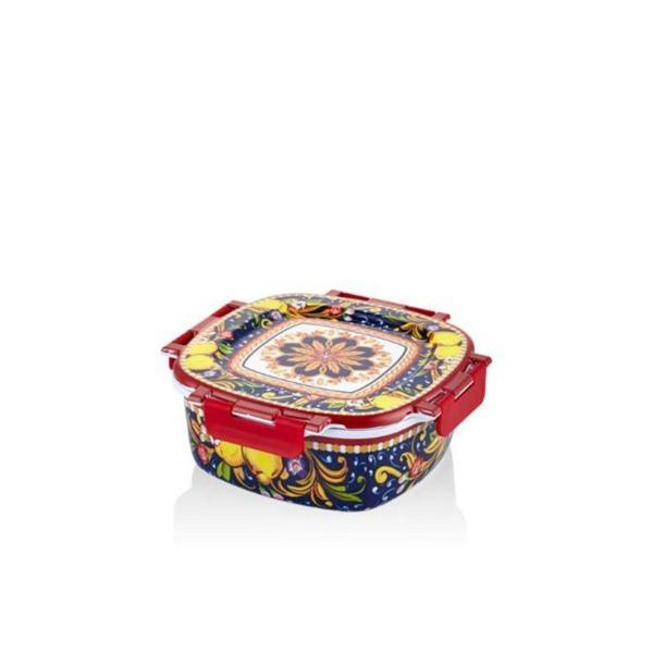 Lamedore Flavor Orta Boy Kare Saklama Kabı 20x20x7,5cm - Image 1